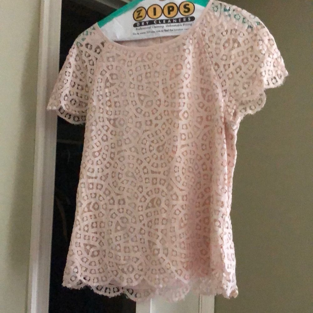 JCrew lace shirt